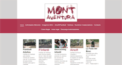 Desktop Screenshot of mont-aventura.com